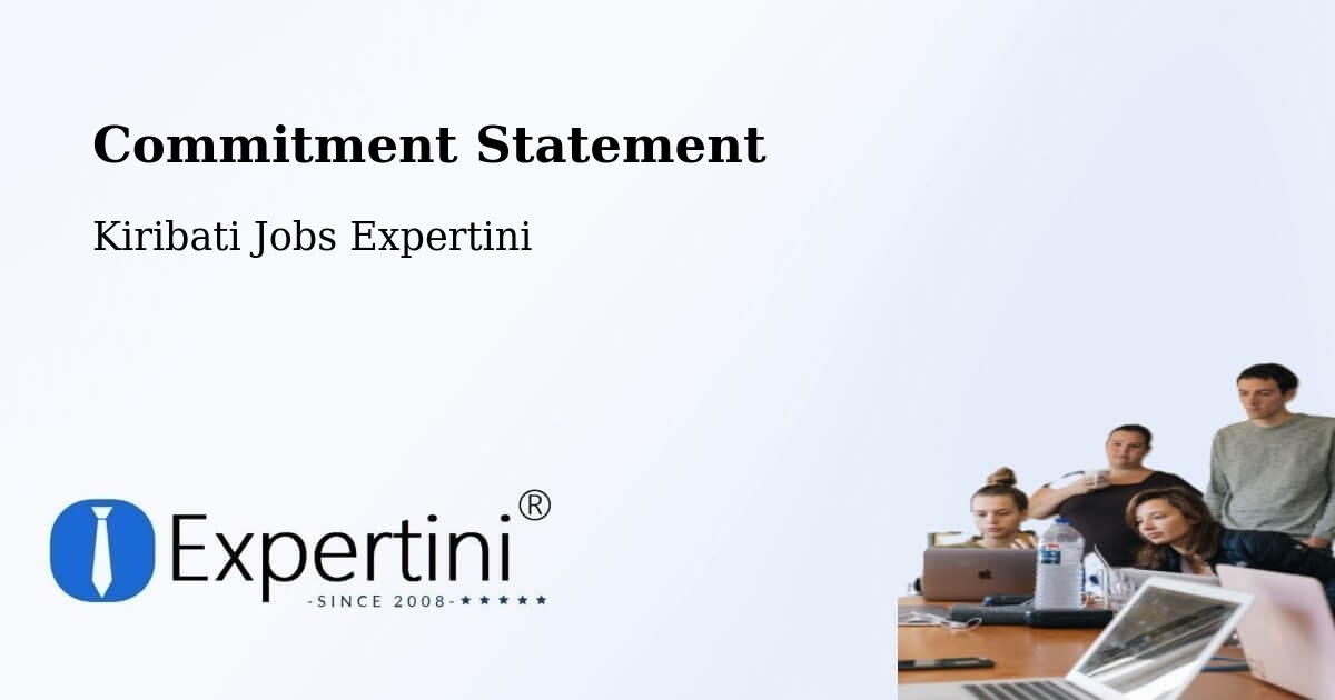 Corporate Commitment – Temaiku Village - Kiribati Jobs Expertini
